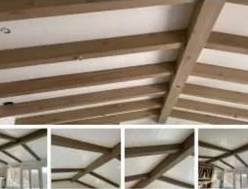 Foam Beams Idea For Vaulted Ceilings